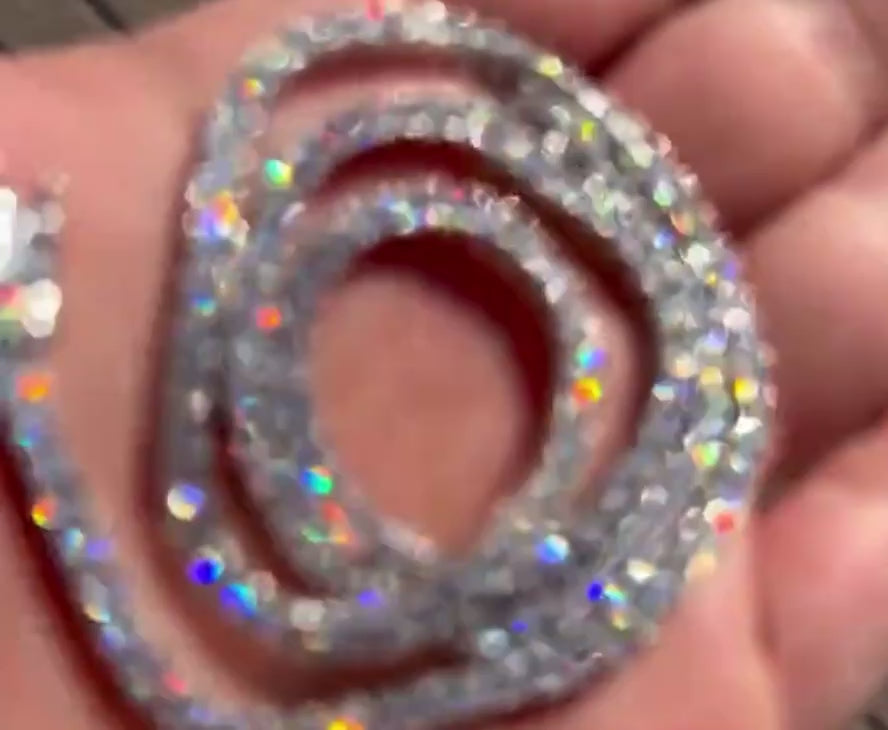 TENNIS CHAIN (MOISSANITE) PASSES TESTER